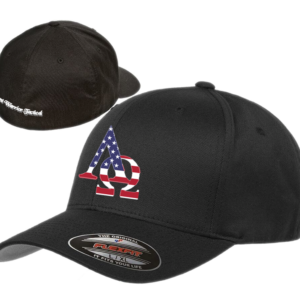 Alpha and Omega Flexfit Hat - Black