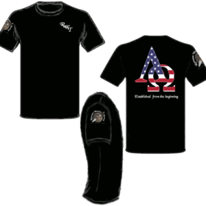 Men's Alpha and Omega T - Black