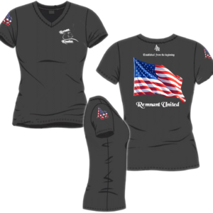 Women's Remnant United V-Neck - Black